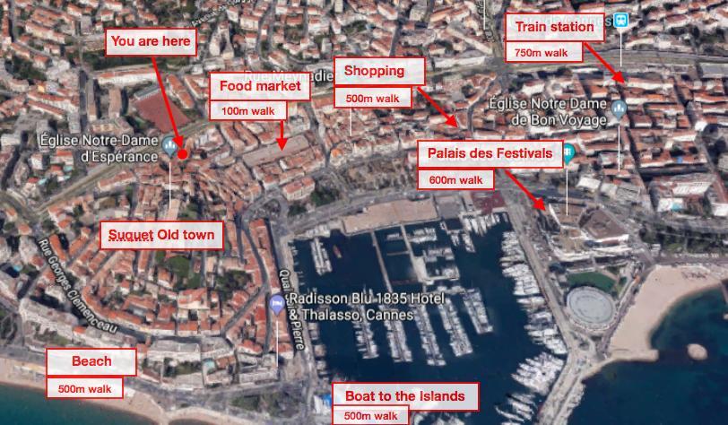 Forville Cannes Ngoại thất bức ảnh